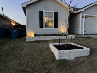 Landscape lighting installation DFW Texas - RoanBuilt